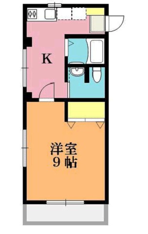 第二ふじみハイツ B棟の間取り写真