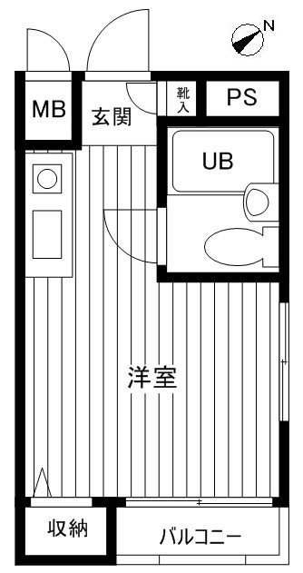 トーシン・フェニックスマンション永福町の間取り写真