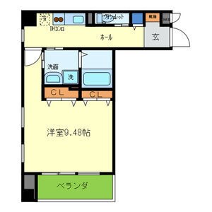 ＪＲ山陽本線 新長田駅 徒歩4分 7階建 築23年の間取り写真