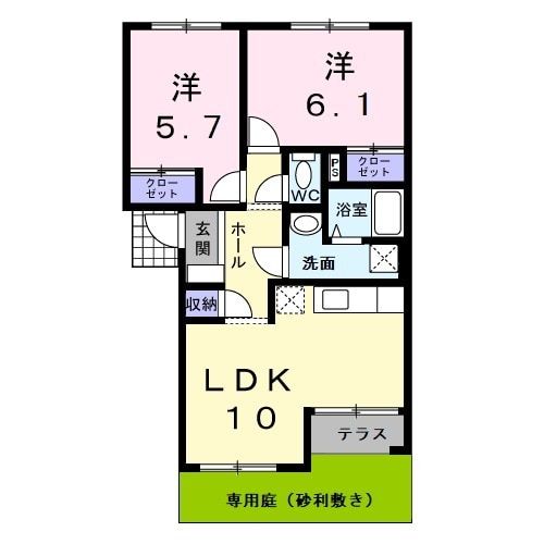 プリムローズの間取り写真