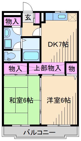 サンフレア北寺尾の間取り写真