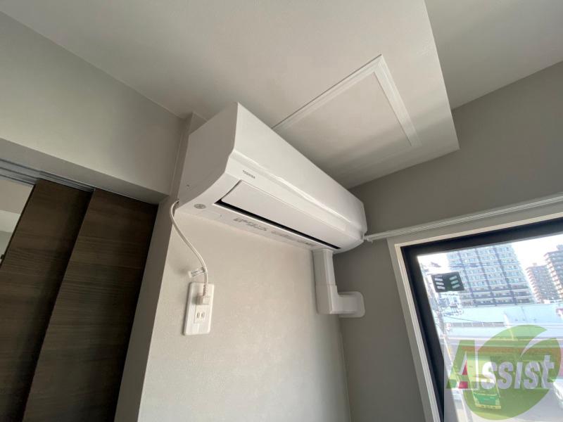その他設備　エアコンがありますので夏でも快適に過ごせます！