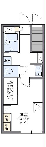 【レオパレスペニンシュラＴの間取り】