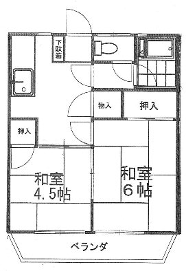 サンフラワーマンションの間取り