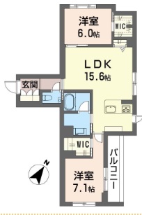 風香田園調布の間取り