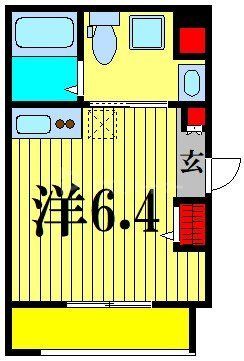 Jブラン亀有の間取り