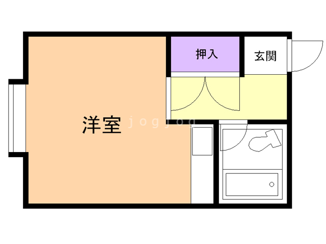 ジュリアス文京台Ｂの間取り