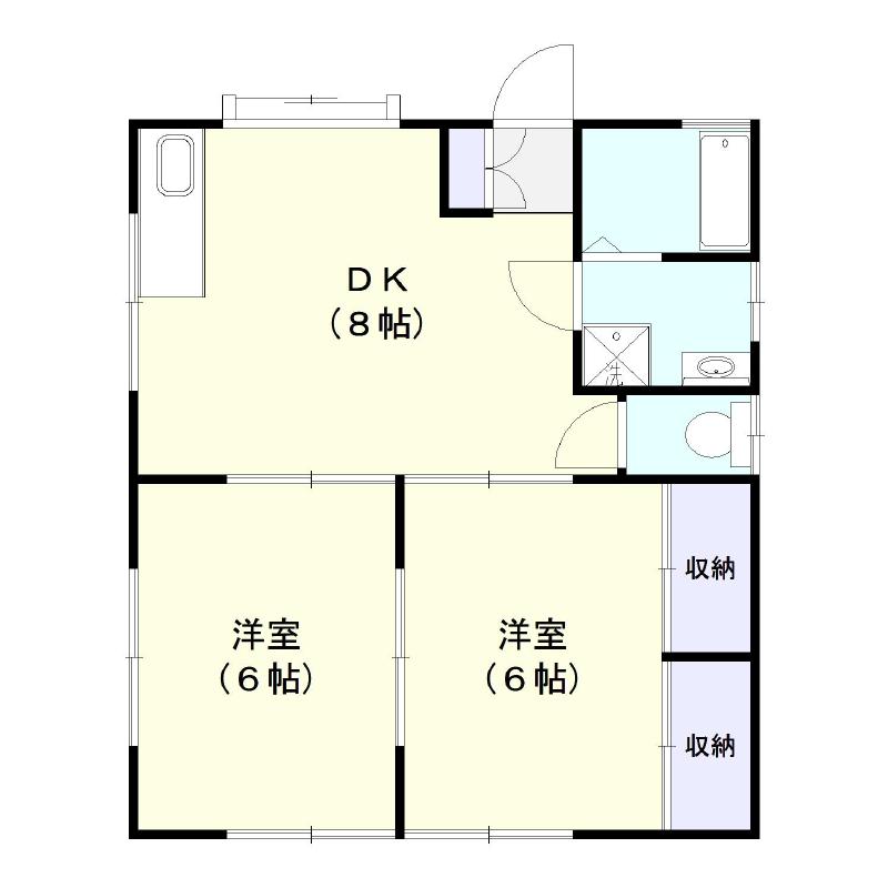 ミラコスタ東金の間取り