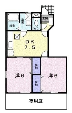 ＶＩＶＡＣＥ雷神Ａ棟の間取り