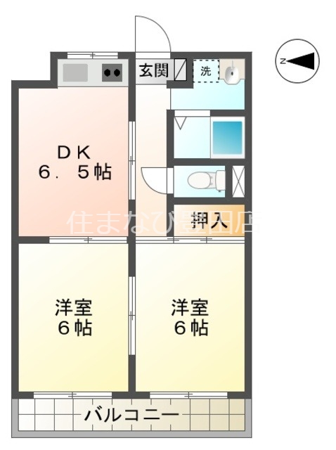 サザン挙母の間取り