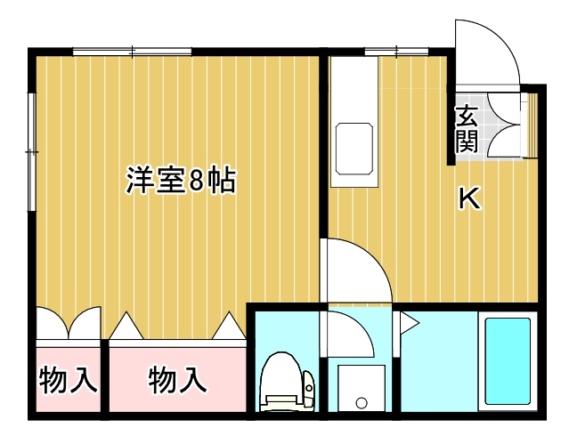 ハイツコタカの間取り