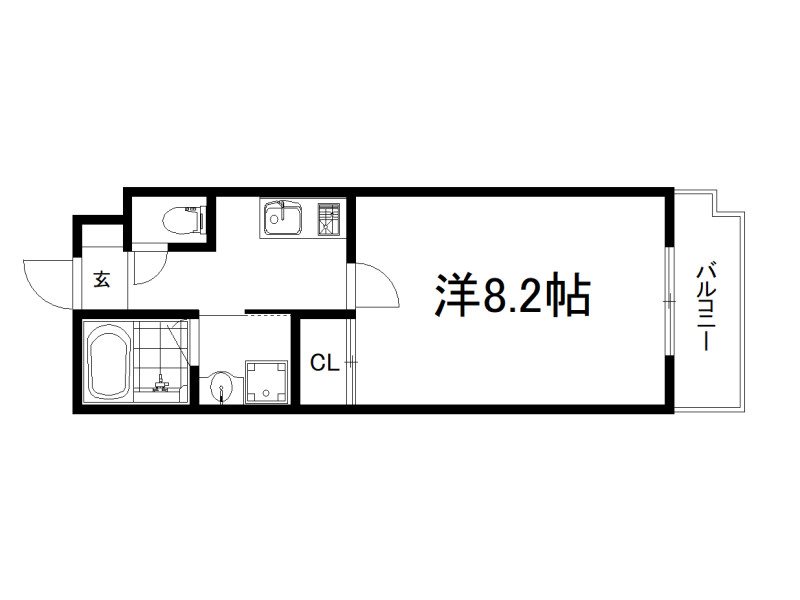 リアン藤森の間取り