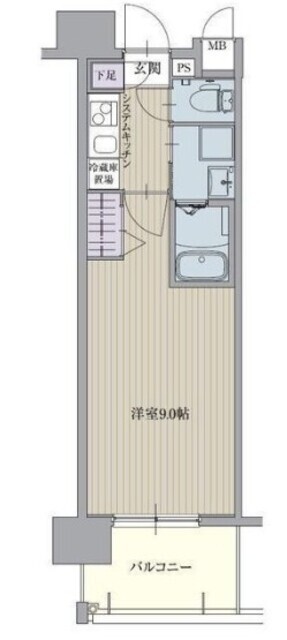 パルティール浅間町の間取り