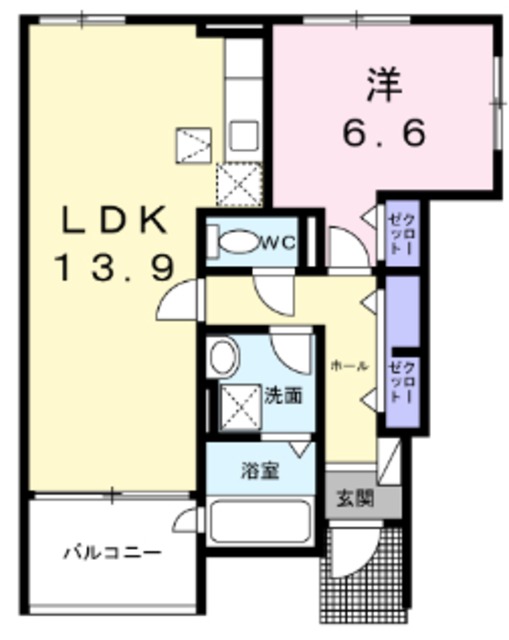 サクラーレの間取り