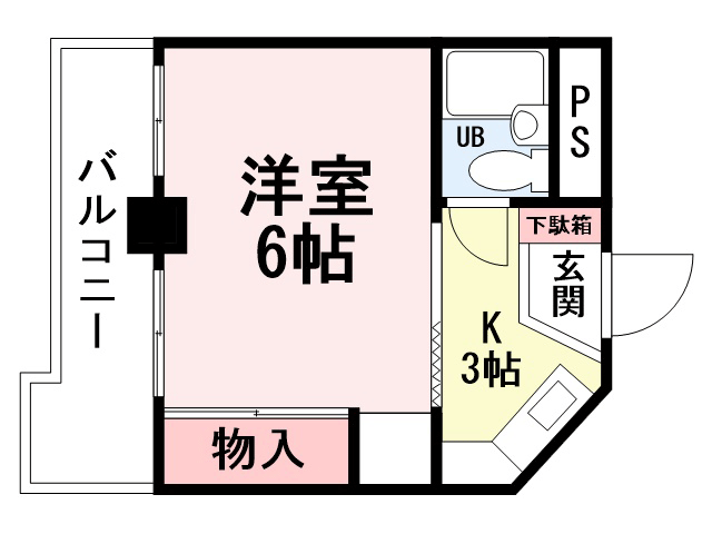 半田電設ビルの間取り