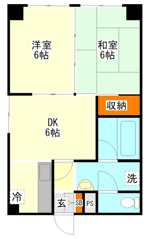 ステージAの間取り