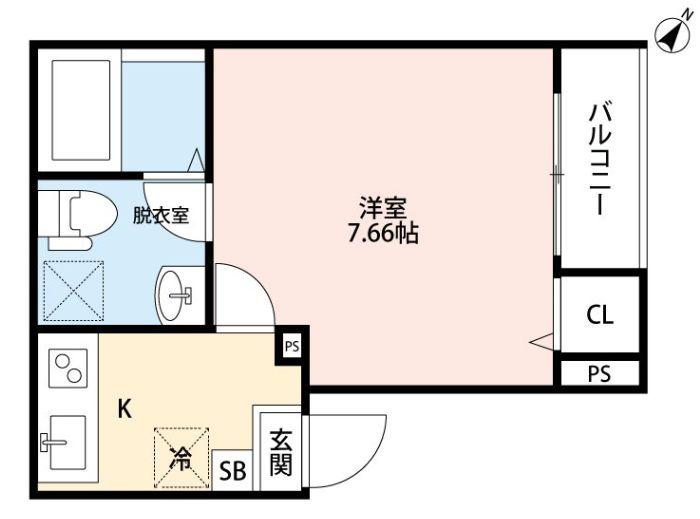 レユシット草加の間取り