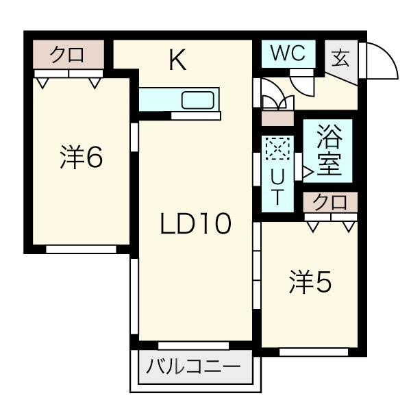 アルシオーネS12の間取り