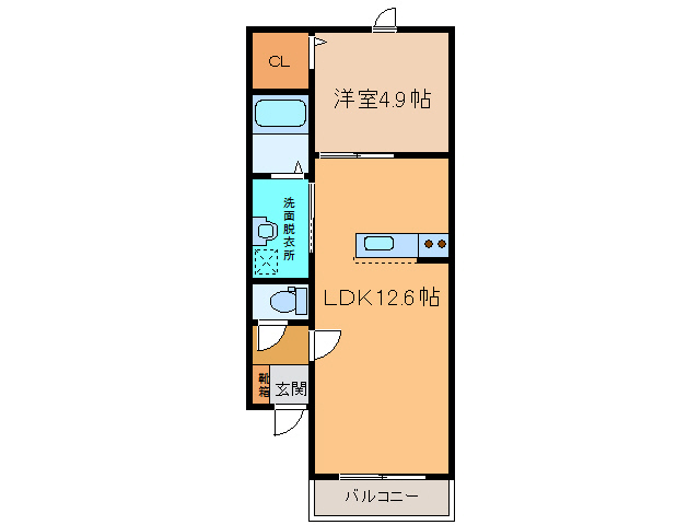 ラパーチェ白樺の間取り