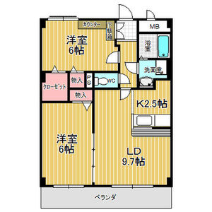 ガーデニングヒルズ神の倉IIの間取り