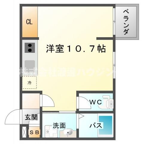 ロイヤルコート千里山の間取り