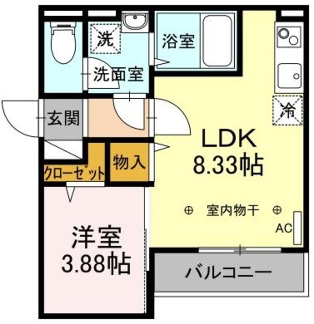 リベルテの間取り