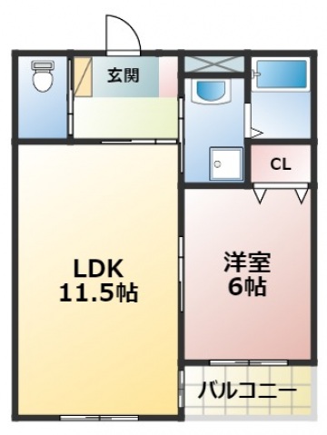 ロータスクレインの間取り