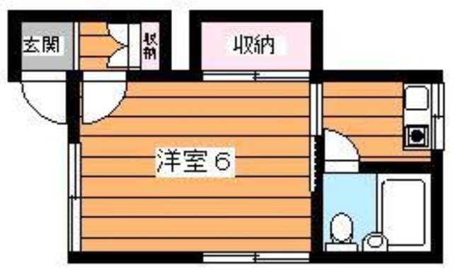 杉並区阿佐谷北のアパートの間取り