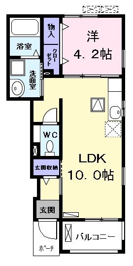 フレーシュの間取り