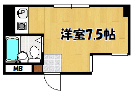 明石市小久保のマンションの間取り