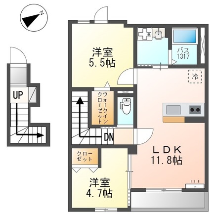 Ｗｅｓｔ　Ｓｏｌａの間取り