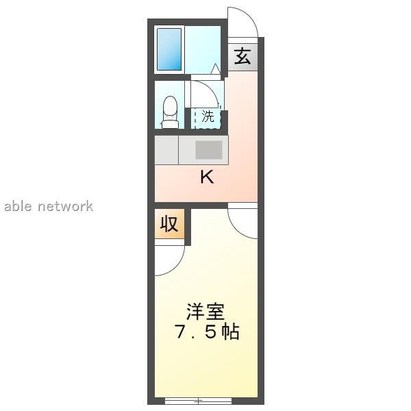 ブラン柏の間取り