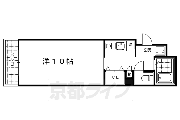 【ＣＡＳＡ・ＤＥ・大橋の間取り】