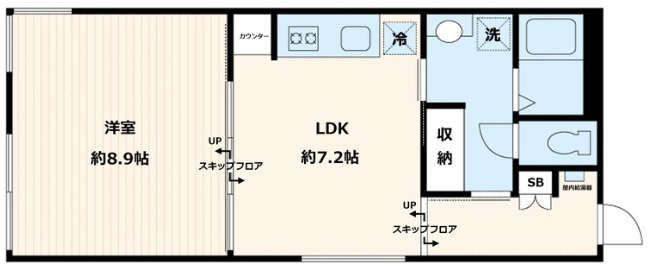 ＡＧＲＡＴＩＯ武蔵小山の間取り