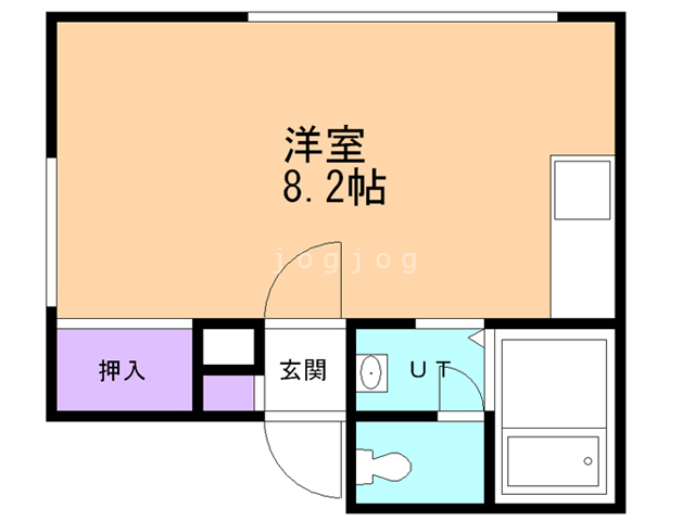 グランデージ発寒の間取り