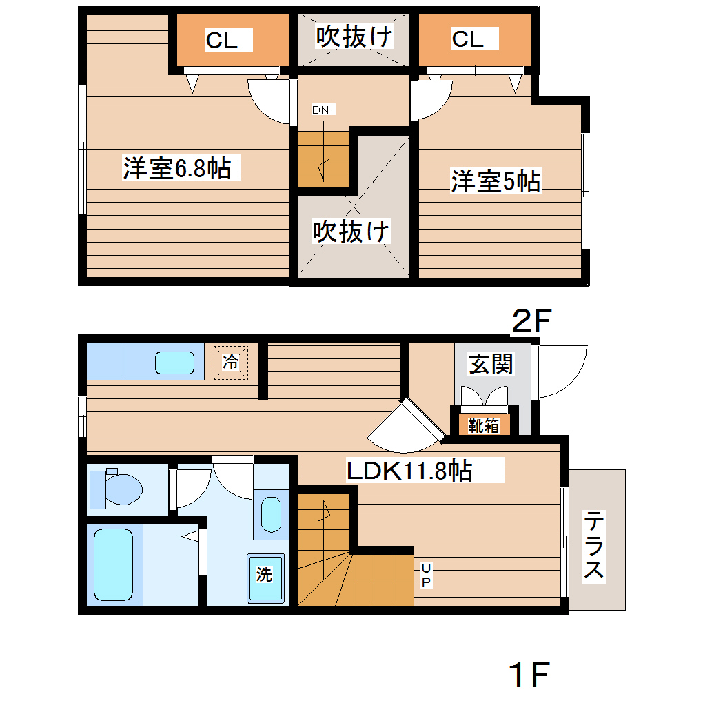 ラルジュパレの間取り