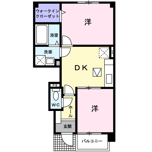 ブロンクス　Ｃの間取り