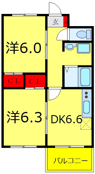 SANSEZON Iの間取り