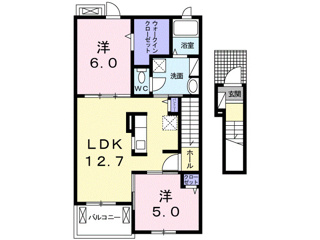 三佐横丁IIの間取り