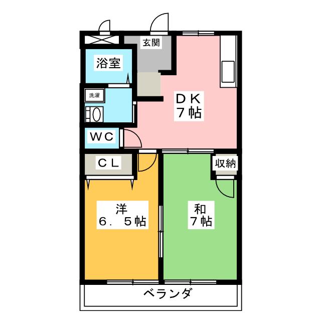 エクセレント山宝の間取り