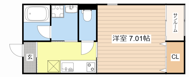 レジーナの間取り