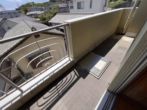 バルコニー　※別部屋の写真です