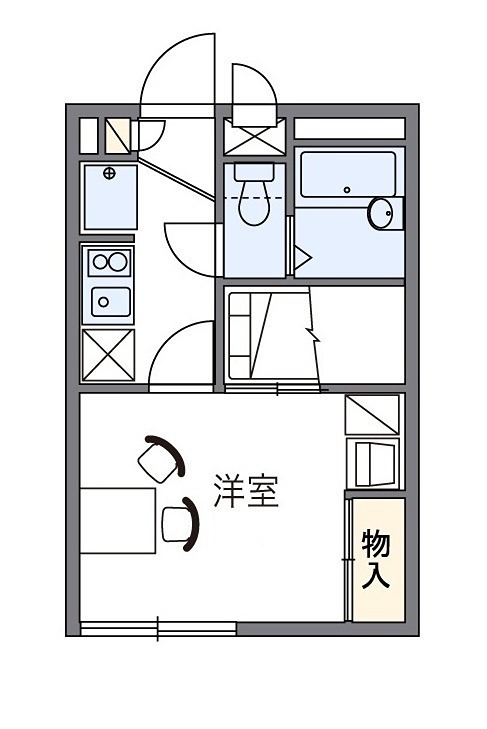 ベル ショコラの間取り写真