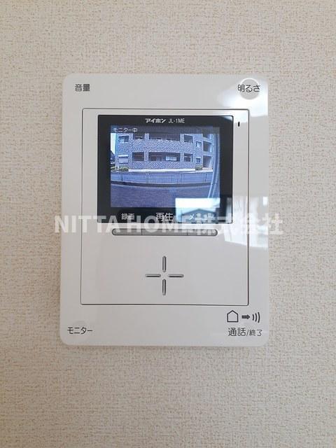 セキュリティ　モニタ付きインターホン完備で女性の方にも安心◎