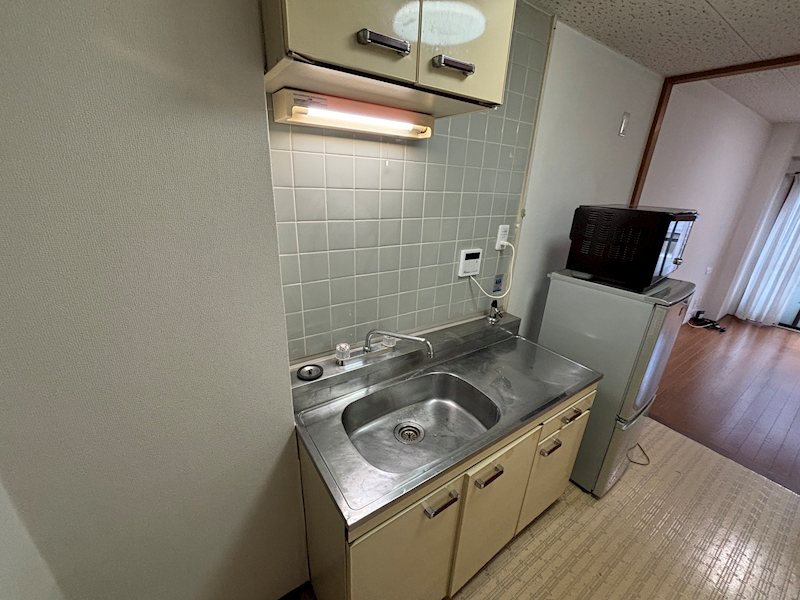 キッチン　同物件同号室のお写真です。