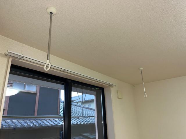 その他設備　室内物干し