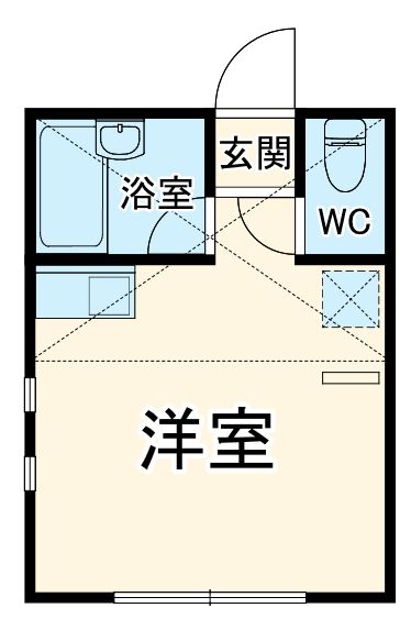 サザンみなとみらい御所山の間取り写真