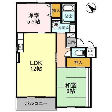 グットライフ21の間取り写真