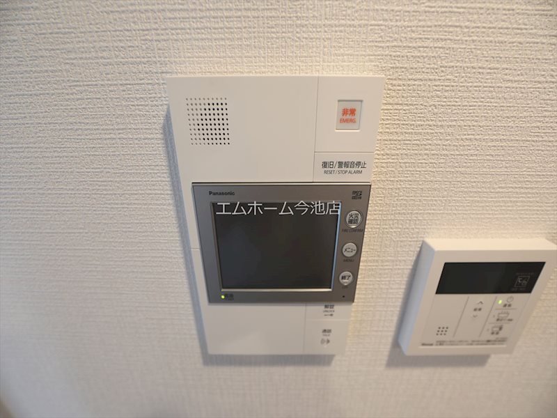 セキュリティ　TVモニター付インターホン完備