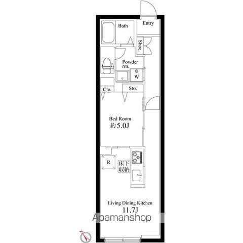 shu shu quattroの間取り写真